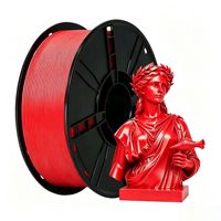 Filament d'imprimante 3D PLA mat multicolore Yosoo Silk 1,75 mm 1 kg, 100 % matière vierge, tiges en plastique 230°C pour Bambu Lab