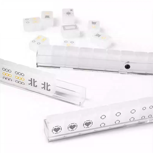 <span class=keywords><strong>Set</strong></span> di giochi di <span class=keywords><strong>Mahjong</strong></span> acrilico personalizzato <span class=keywords><strong>Mahjong</strong></span> - Product Image 3