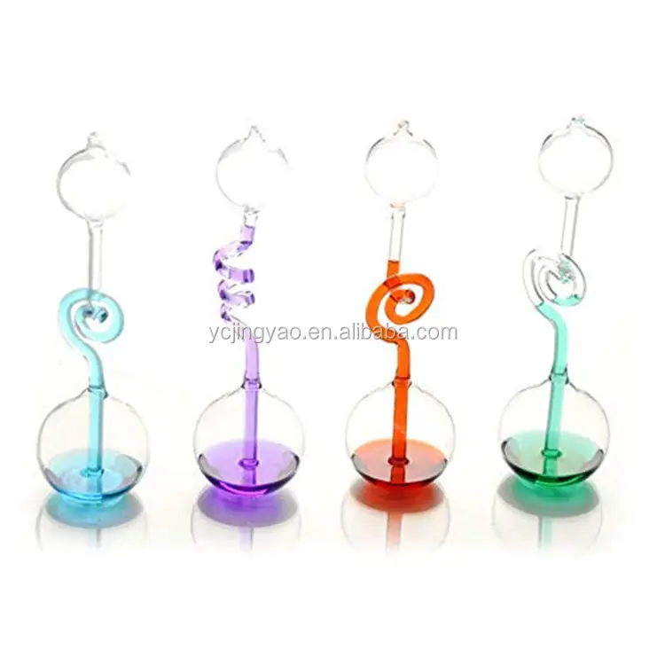 Love Meter Hand Boiler Thermometer Spiral Glass Science Energy Museum Toy GiftYL 