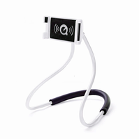 Support Mobile Paresseux Rotation à 360 Degrés, Support de Téléphone Flexible à Col de Cygne pour Téléphone Portable