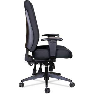 Silla de trabajo multifunción con respaldo alto Alera Wrigley Series, alto rendimiento 24/7, 17,24 pulgadas/20,55 pulgadas Silla con Altura Ajustable 24/7 - Product Image 4