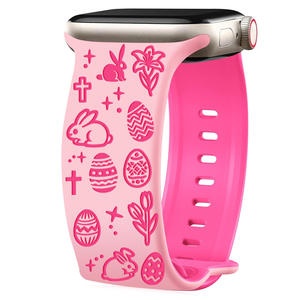 Bracelet de montre HMJ à gravure laser bicolore pour <span class=keywords><strong>Apple</strong></span> <span class=keywords><strong>Watch</strong></span>, compatible avec <span class=keywords><strong>Apple</strong></span> <span class=keywords><strong>Watch</strong></span> Series 11 10 9 8 7 6 5 4 3 SE Ultra 2 3 - Product Image 5