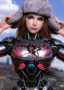 <span class=keywords><strong>Robot</strong></span> Compagnon en Silicone Personnalisable - Peau, Taille et Détails du Visage au Choix pour une Interaction Émotionnelle - Vente Flash - Product Image 2