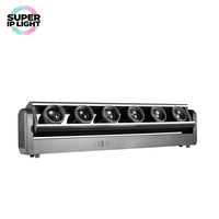 Projecteur LED 6x80W RGBW 4-en-1 à tête mobile pour DJ, discothèque, spectacle, fête, bar, danse