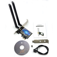 Carte réseau WiFi 6 AX1800 PCI-E avec BT 5.2, adaptateur sans fil double bande 2,4G/5G pour PC de bureau, compatible avec Windows 10/11