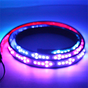 Wasserdichte RGB Auto dekorative Atmosphäre Licht leiste <span class=keywords><strong>24V</strong></span> 1,2 M 1,5 M DRL <span class=keywords><strong>LED</strong></span>-Streifen <span class=keywords><strong>LED</strong></span>-Licht h4 LKW Warnleuchte - Product Image 4