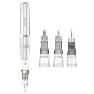 NUOJO優れた回転式タトゥーマシン部品カスタムプライベートロゴナノ刺繍Pmu電源永久眉毛ヘアストローク - Product Image 1