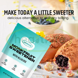 <strong>Blend</strong> Sugar Substitute Monkfruit Extract D <strong>Allulose</strong> <strong>Powder</strong> 454g <strong>Allulose</strong> <strong>Monk</strong> <strong>Fruit</strong> Sweetener - Product Image 5
