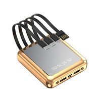 Batterie externe universelle 10000 mAh avec affichage numérique et 2 ports USB, grande capacité, vente en gros d'usine