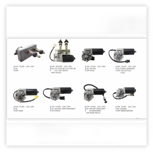 Moteurs d'essuie-glaces robustes, bras et lames pour <span class=keywords><strong>bus</strong></span> et camions, pièces pour Yutong, Volvo, MAN, IVECO - Product Image 1