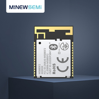 Módulo compacto BLE 5,2 de largo alcance MS88SF21 512kB Flash 128kB RAM compatible con malla de rosca Zigbee con Nordic NRF52833 SoC