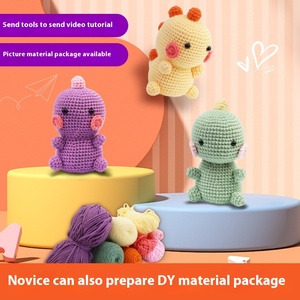 Handgemachte Mini Fashion Style Stricken Wolle Gruppe Nadeln Cross-Border Design DIY Häkel tasche Square Made Cotton für Englisch <span class=keywords><strong>Video</strong></span> - Product Image 2