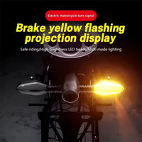 Lampu Sein Motor Mode Proyeksi Warna Lampu Indikator Kedip Berurutan Lampu Running