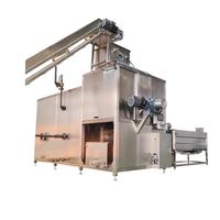 Op maat gemaakte multifunctionele industriële 304 roestvrijstalen tomatenpelschilmachine Commerciële stoomschilmachine voor fruit en groenten