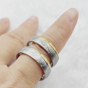 Joyería <span class=keywords><strong>de</strong></span> Estados Unidos Anillo <span class=keywords><strong>de</strong></span> novia y novio Mujeres <span class=keywords><strong>Promesa</strong></span> Boda Compromiso Conjuntos nupciales Amantes Anillo <span class=keywords><strong>de</strong></span> matrimonio - Product Image 5