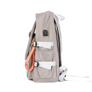 กระเป๋าเป้สะพายหลังชาร์จ USB ความจุขนาดใหญ่กันน้ำแบบลำลองสำหรับเด็กผู้ชายซับในโพลีเอสเตอร์สไตล์แฟชั่นขายดี - Product Image 3