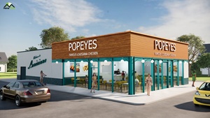 Cafetería Moderna con Estructura de Acero Ligero, Diseño Económico, Instalación Rápida, Restaurante Drive-Thru Prefabricado Modular - Product Image 4