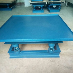 Mesa vibratória para concreto, pequena bancada vibratória para teste placa plana de vibração frequência de módulo de vibração para moldes de concreto - Product Image 4