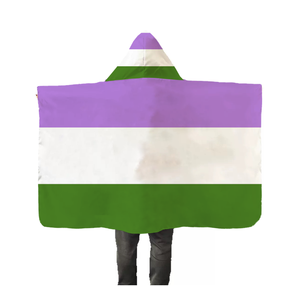 Cape à capuche drapeau Gay Pride pour <span class=keywords><strong>homme</strong></span> 90*150cm – Prix bas, vente en gros, design personnalisé de haute qualité - Product Image 4