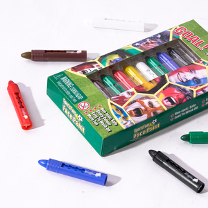 Crayons <span class=keywords><strong>de</strong></span> peinture soluble dans l'eau OEM/ODM pour les fans <span class=keywords><strong>de</strong></span> sport, non toxiques et parfaits pour les jours <span class=keywords><strong>de</strong></span> match. - Product Image 4