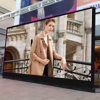 Panneau d'affichage LED publicitaire extérieur ultra-lumineux étanche P6 pour centres commerciaux, magasins de détail, ascenseurs, signalisation directionnelle
