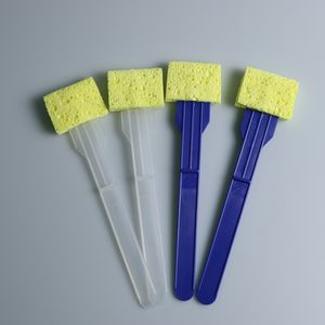 대형 표면적 플라스틱 샘플링 스펀지 (50mm 헤드)-200mm 일회용 면봉 위생 모니터링 소독 식품 안전용 - Product Image 4