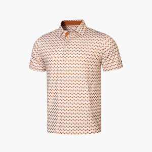 Chemises polo de sport anti-rides personnalisées à la mode Nouvelles chemises de sport courtes populaires pour la course à pied et le golf T-shirts tissés brodés à motif uni - Product Image 3