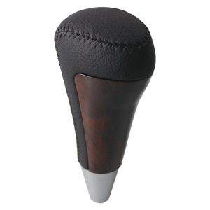 Toyota Lexus Shift Knob Wood Grain Leather Classic Style QZXN-H68 <b>Car</b> <b>Interior</b> Part - Product Image 3