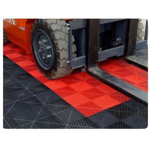Interlocking Garage Floor Tiles PP Material <b>Plastic</b> <b>Flooring</b> for Car Wash for Interlocking <b>Flooring</b> and Tiles - Product Image 1
