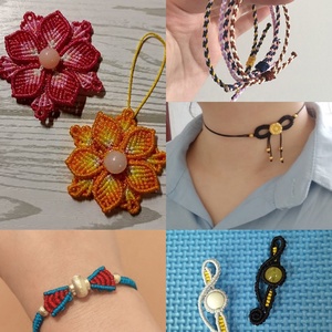 Nhà Máy 100M 0.8Mm Nylon Chủ Đề Dây Trung Quốc Nút Dây Vòng Đeo Tay Bện Chuỗi Sáp Bện Nylon Chuỗi Shamballa Vòng Đeo Tay - Product Image 4