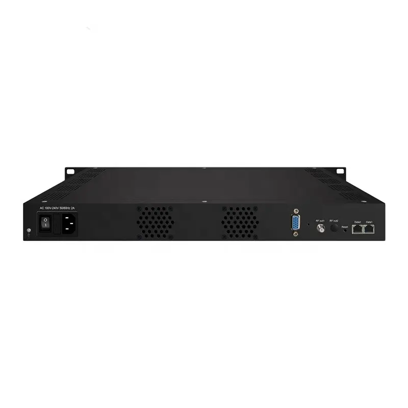 HTTP/UDP/RTP/RTSP/HLS sobre ip para rf modulador equipamentos de tv a cabo 16QAM 8 DVB-T 6 ISDBT 8 ATSC rf out