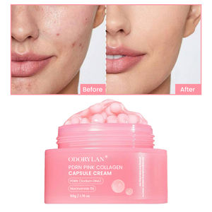 Crème en capsules de collagène rose PDRN ADN de saumon à marque privée avec vitamine C pour un teint uniforme, éclat et hydratation - Product Image 6