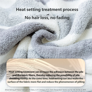 منشفة استحمام للقطط صديقة للبيئة 100% قطن، ماصة للماء، رداء استحمام ولفافة تنظيف للحيوانات الأليفة - Product Image 5