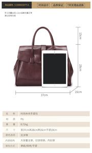 Fashion New Designer Crossbody <b>Bags</b> High Quality PU Leather Shoulder Messenger <b>Bag</b> Casual Totes Luxury Women Handbags and Purses - Product Image 2