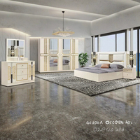 Prix de Gros Ensemble de Chambre à Coucher Turque Moderne Taille King Style Nordique Confortable Ensemble de Meubles de Chambre Lit Taille King Luxe Classique