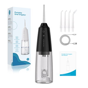IPX7 étanche irrigateur Oral charge sans fil électrique Portable <span class=keywords><strong>Jet</strong></span> dent nettoyant <span class=keywords><strong>bouche</strong></span> 300ml grande capacité <span class=keywords><strong>eau</strong></span> Flosser - Product Image 1