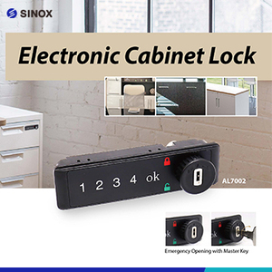 Cerradura de armario de primera calidad, cerradura digital con PIN para armario, cerradura electrónica para armario de oficina, para uso privado - Product Image 3