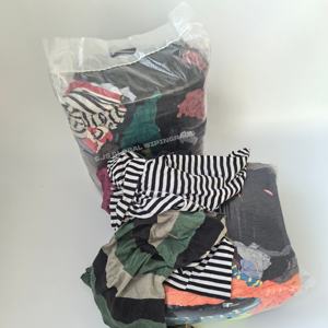 Trapos de limpieza de camisetas de colores de Brisbane, Australia, de gran venta, trapos industriales de 10 kg, 100% algodón para limpieza - Product Image 1