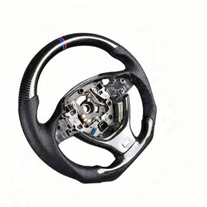 Volant en cuir et fibre de carbone pour MINI Countryman/<span class=keywords><strong>Cooper</strong></span>/Clubman/Convertible/<span class=keywords><strong>John</strong></span> <span class=keywords><strong>Cooper</strong></span> <span class=keywords><strong>Works</strong></span> - Product Image 6