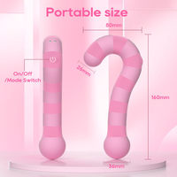 App-Fernbedienung Vibrator, J-Form Doppelköpfiger G-Punkt Klitoris-Stimulator, Wasserdichtes Tragbares Erwachsenen-Sexspielzeug Großhandel