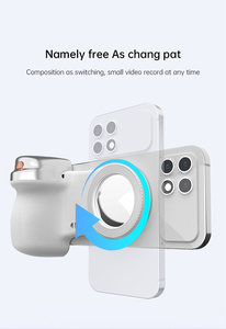 Poignée de prise de vue magnétique personnalisée pour téléphone portable, poignée sans fil BT, stabilisateur de selfie, appareil photo pour téléphone, fabricant chinois - Product Image 5