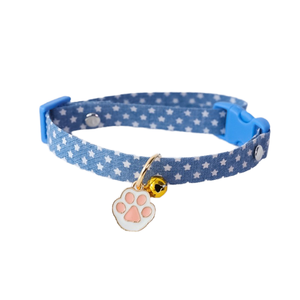 สร้อยคอแมวทำจากโพลีเอสเตอร์แบบปรับได้สร้อยคอลูกแมวน่ารักสร้อยคอแฟชั่นสำหรับสัตว์เลี้ยงสุนัขขนาดเล็กสร้อยคอสำหรับสุนัขชิวาวาเครื่องประดับ - Product Image 4