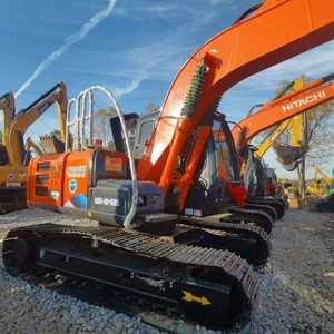 Excavatrice Hitachi Ex120 ZX120 de haute qualité de 12 tonnes à faibles heures de travail d'occasion à vendre engrenage de boîte de vitesses de moteur de noyau - Product Image 5