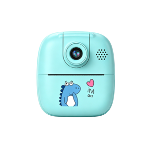 Appareil photo pour enfants, impression instantanée, objectif rabattable, selfie, écran IPS HD VGA de 2 pouces, 200 DPI, 1300 mAh, type <span class=keywords><strong>C</strong></span>, capture photo et <span class=keywords><strong>vidéo</strong></span>, rose, bleu - Product Image 6