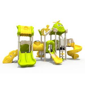 Meilleur toboggan en plastique pour enfants pour les jardins d'enfants et les terrains de jeux - Mobilier de terrain de jeux éducatif - Product Image 6