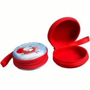 Customized Design Promotional Christmas Change <b>Purse</b> Kids Coin Bag With Christmas Design - Product Image 1