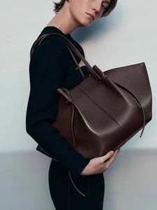 Sac à main pour femme Polen Style, sac fourre-tout grande capacité, sac à main en cuir véritable pour les trajets domicile-travail, le bureau et les voyages - Product Image 3