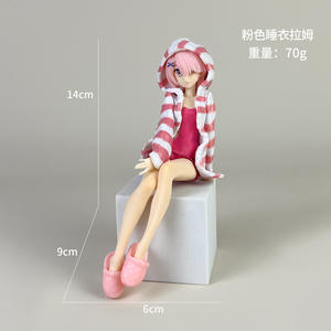 Figura de <span class=keywords><strong>Anime</strong></span> Ramrem de Diferentes Mundos, Modelo Decorativo de Chica Hermosa, Estilo <span class=keywords><strong>Anime</strong></span>, Diseño Personalizado - Product Image 5