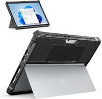 Étui MoKo pour la nouvelle arrivée, étui de protection robuste tout-en-un pour Microsoft Surface Pro 8 2021