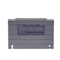 Cartouche de jeu vidéo 16 bits en langue anglaise pour économie de batterie Version USA Jeux NTSC SNES pour cartouche Nintend o SNES
